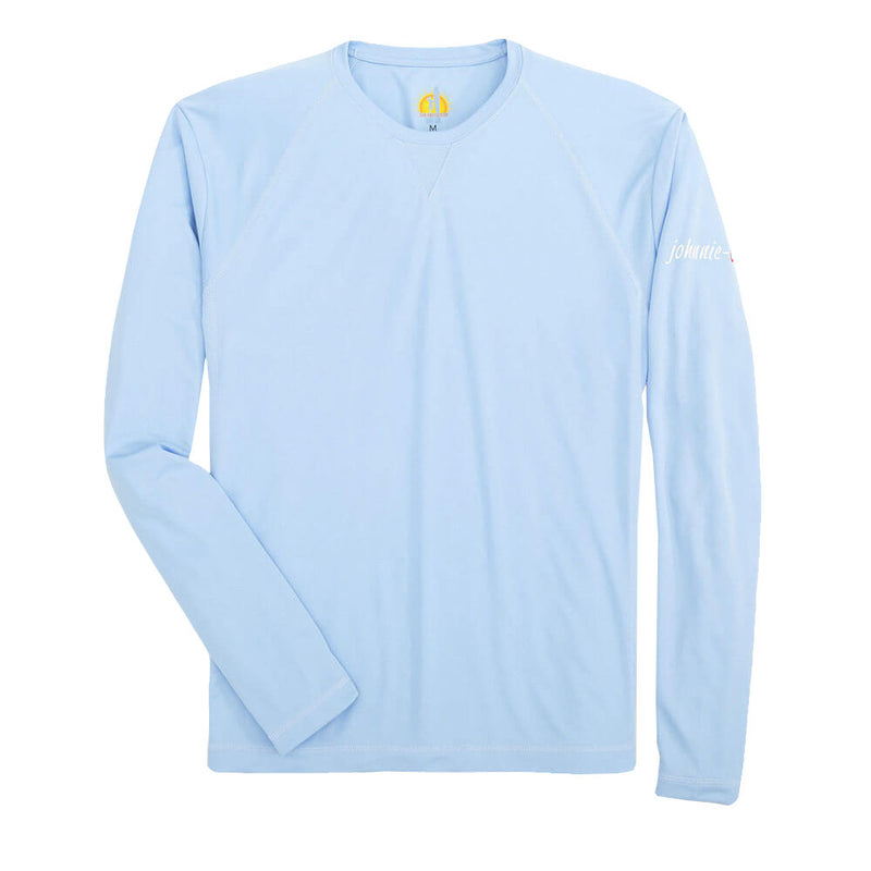 Johnnie-O Gavin Long Sleeve T-Shirt - Cloud Blue