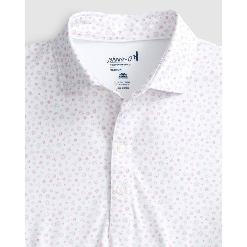 Johnnie-O Sparkler Prep-Formance Polo Shirt - Riviera