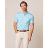 Johnnie-O Woods Featherweight Polo Shirt - Riviera