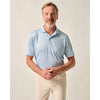Johnnie-O Hex Prep-Formance Polo Shirt - Barrels Blue