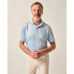 Johnnie-O Hex Prep-Formance Polo Shirt - Barrels Blue