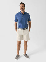 Johnnie-O Top O The Mornin Featherweight Polo Shirt - Lake - FINAL SALE