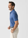 Johnnie-O Top O The Mornin Featherweight Polo Shirt - Lake - FINAL SALE