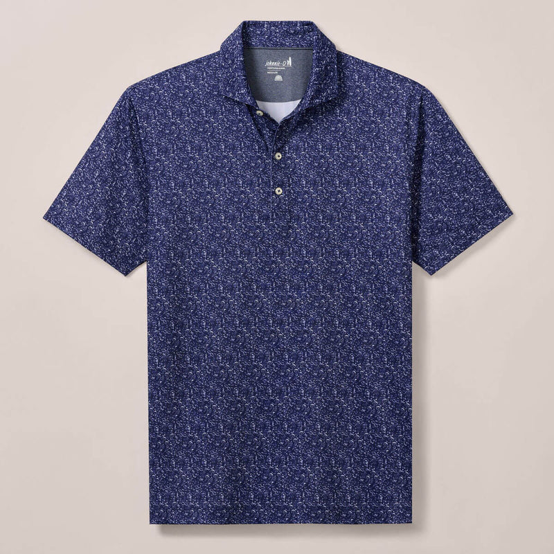 Johnnie-O Men's Boggings Performance Polo Shirt - Navy