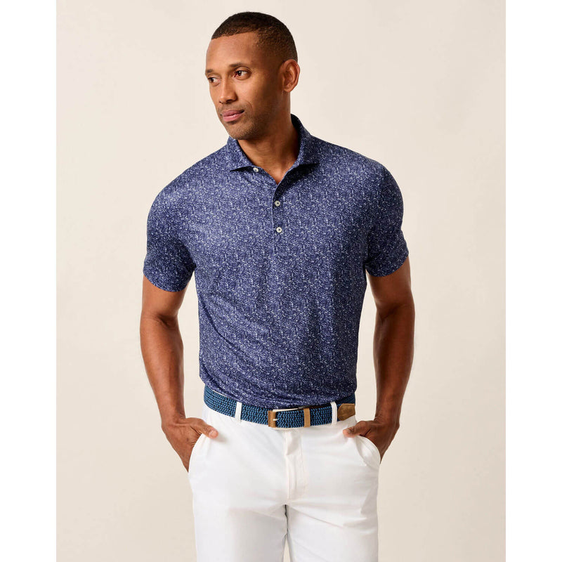 Johnnie-O Men's Boggings Performance Polo Shirt - Navy