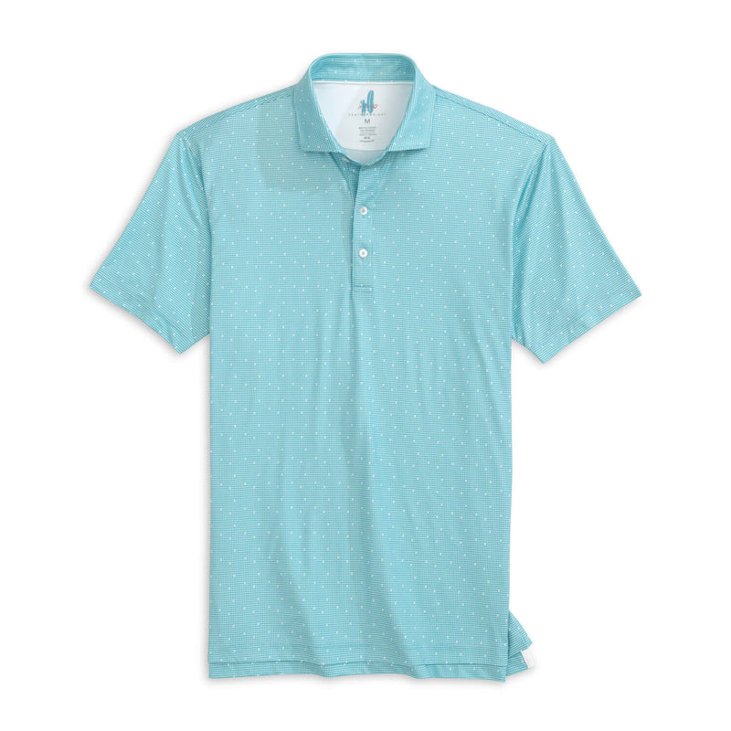 Johnnie-O Men's Tundra Featherweight Performance Polo Shirt - Haze