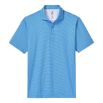 Johnnie-O Men's Tundra Featherweight Performance Polo Shirt - Palisades Blue