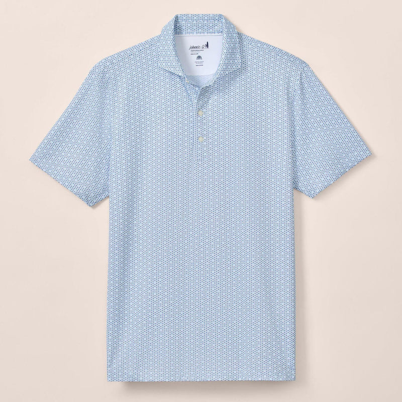 Johnnie-O Men's Emillio Performance Polo Shirt - Lake