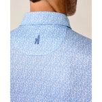 Johnnie-O Men's Kiwi Performance Polo Shirt - Palisades Blue