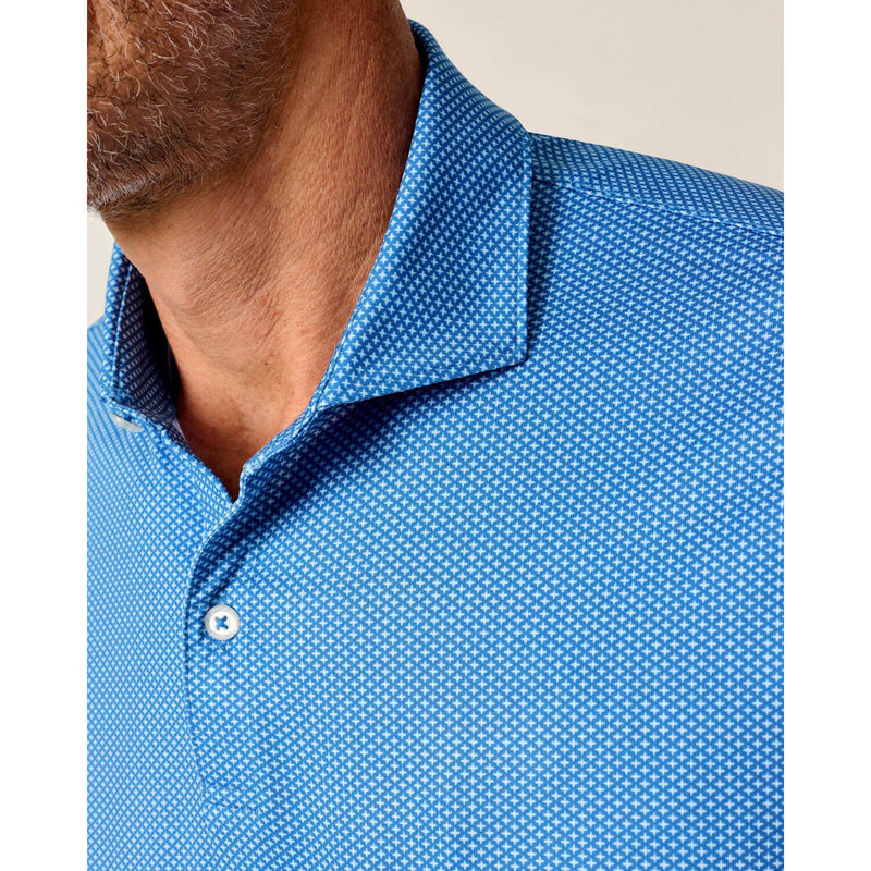 Johnnie-O Men's Teo Performance Polo Shirt - Palisades Blue