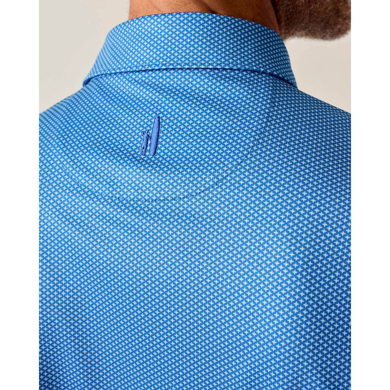 Johnnie-O Men's Teo Performance Polo Shirt - Palisades Blue