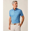 Johnnie-O Men's Floral Reef Performance Polo Shirt - Palisades Blue
