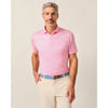 Johnnie-O Men's Four Leaf Featherweight Performance Polo Shirt - Azalea