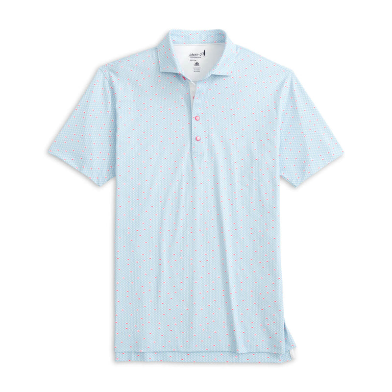 Johnnie-O Men's Poppy Performance Polo Shirt - Maliblu