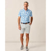 Johnnie-O Men's The Grove Performance Polo Shirt - Palisades Blue