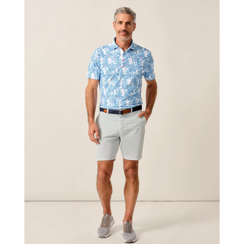 Johnnie-O Men's The Grove Performance Polo Shirt - Palisades Blue