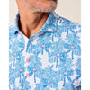 Johnnie-O Men's The Grove Performance Polo Shirt - Palisades Blue