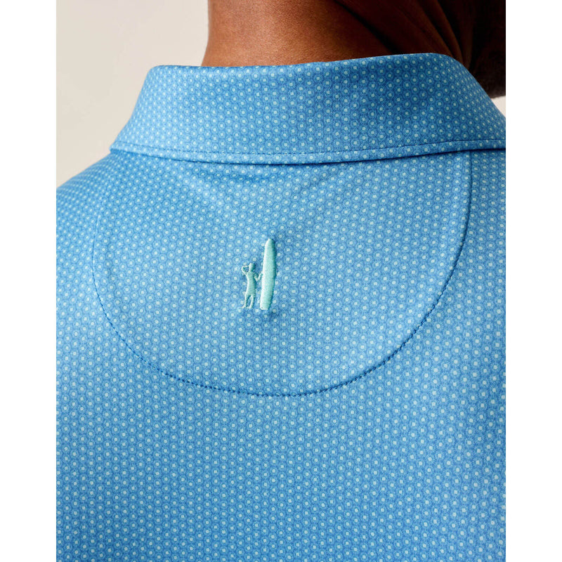 Johnnie-O Men's Marlin Featherwight Performance Polo Shirt - Palisades Blue
