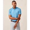 Johnnie-O Men's Marlin Featherwight Performance Polo Shirt - Palisades Blue