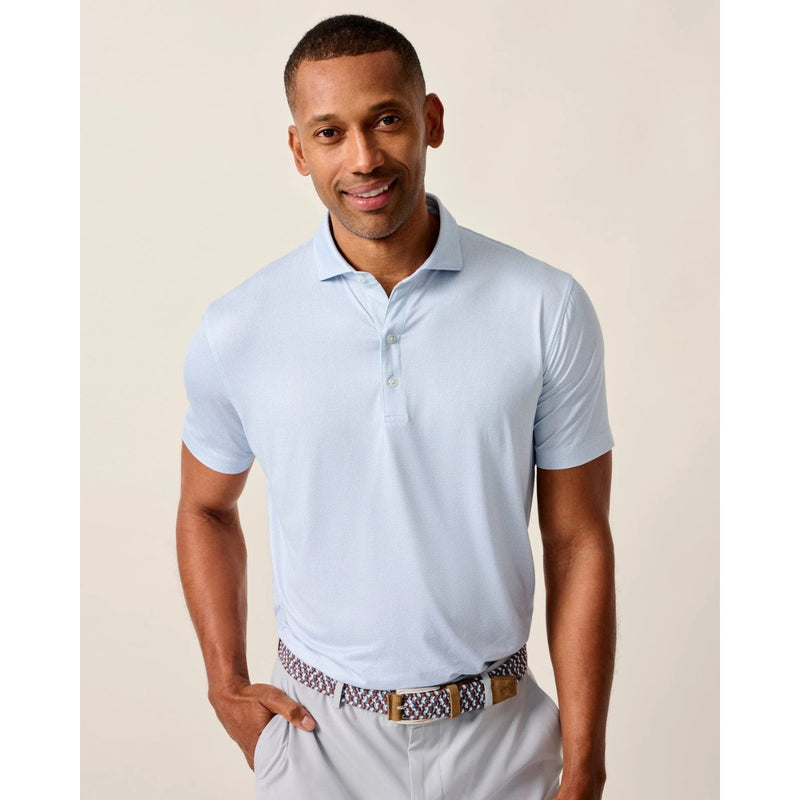 Johnnie-O Men's Marlin Featherwight Performance Polo Shirt - Verbena
