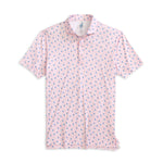 Johnnie-O Men's Low Country Featherweight Performance Polo Shirt - Azalea