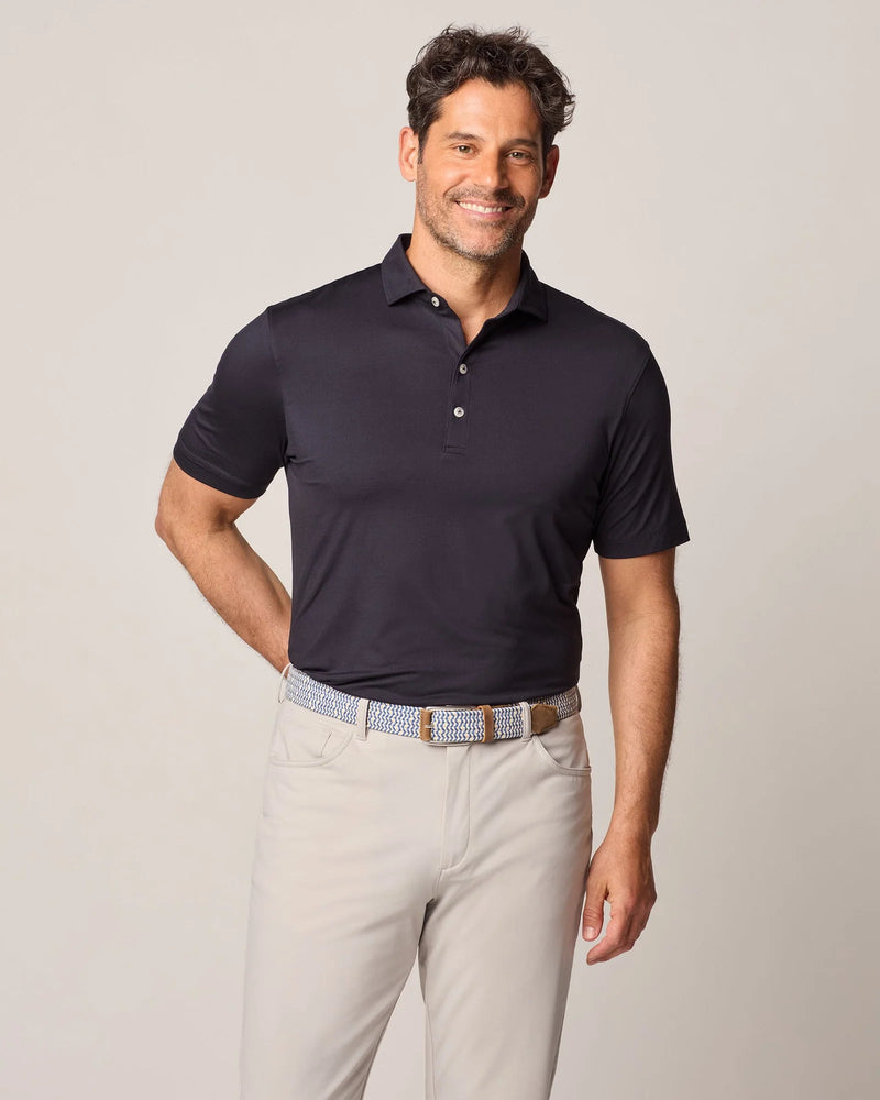 Johnnie-O Birdie Prep-Formance Polo Shirt - Black*