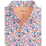 Johnnie-O Clem Prep-Formance Polo Shirt - Azalea