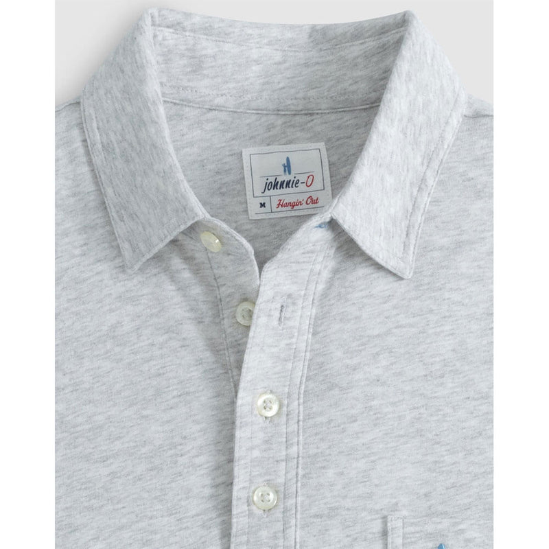 Johnnie-O Heathered Original 2.0 Polo Shirt - Heather Gray*