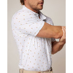 Johnnie-O Sergio Prep-formance Polo Shirt - White