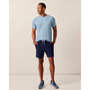 Johnnie-O Men's 7-Inch Jumpin Ribbed Knit Performance Shorts - Navy