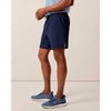 Johnnie-O Men's 7-Inch Jumpin Ribbed Knit Performance Shorts - Navy