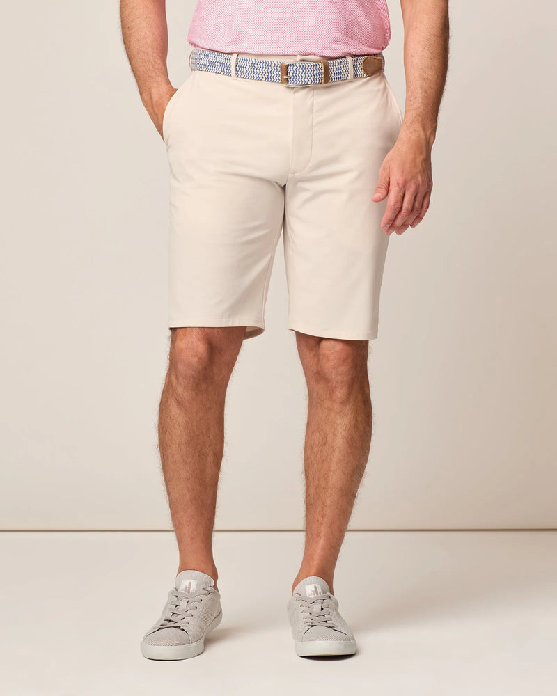 Johnnie-O 9-Inch Mulligan Performance Shorts - Stone