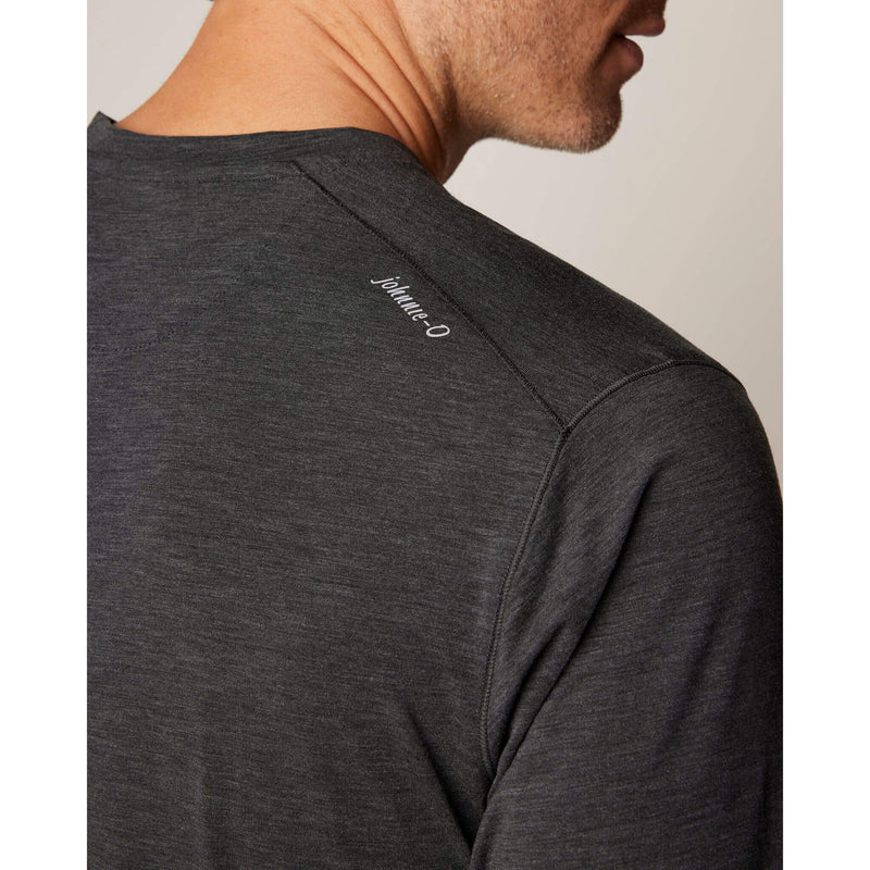 Johnnie-O Course Prep-Formance T-Shirt - Heather Black*