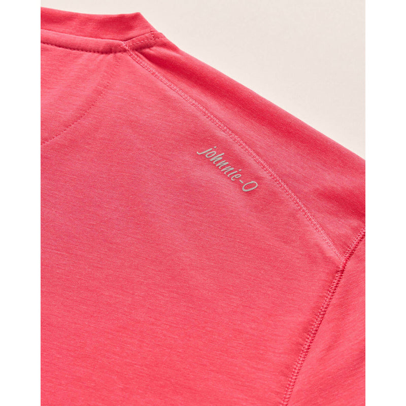 Johnnie-O Men's Course  T-Shirt - Lobster