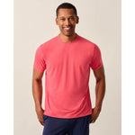 Johnnie-O Men's Course  T-Shirt - Lobster