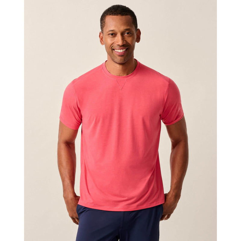 Johnnie-O Men's Course  T-Shirt - Lobster