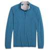 Johnnie-O Freeborne Performance 1/4 Zip Pullover Sweater - Barrels Blue