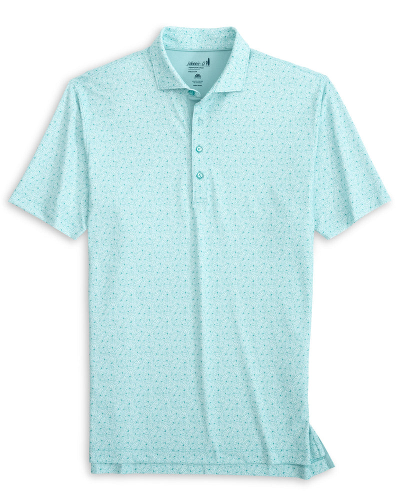 Johnnie-O Junes Prep-Formance Polo Shirt - Green Grass