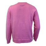 Marco Island Cotton Cashmere Crew Neck Sweater - Bubble Gum