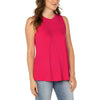 Liverpool Sleeveless Scoop Neck Tank Top - Pink Punch