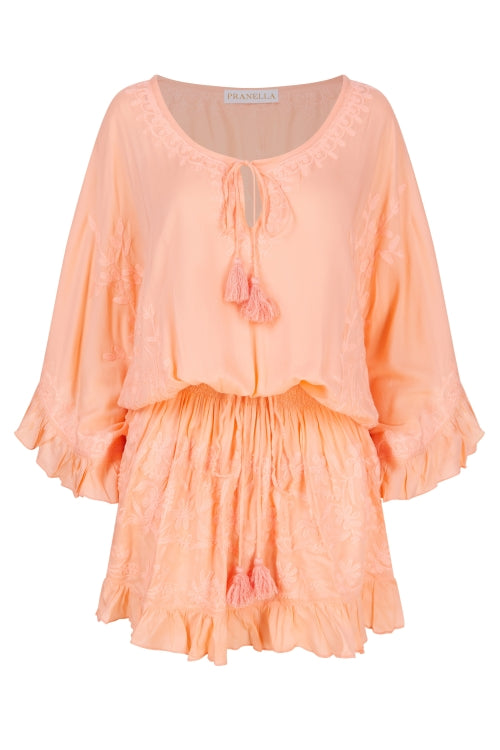 Pranella Lolly Kaftan Cover Up - Peach