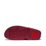 FitFlop Lulu Leather Sandals - Redberry