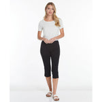 SlimSation 21-Inch Capri  Pants - Black
