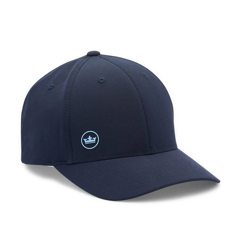 Peter Millar Off-Set Crown Performance Hat - Navy