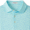 Peter Millar Worth A Shot Performance Jersey Polo Shirt - Celeste