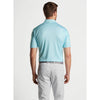 Peter Millar Worth A Shot Performance Jersey Polo Shirt - Celeste