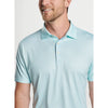 Peter Millar Circle Geo Performance Jersey Polo Shirt - Seaglass