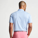 Peter Millar Drum Performance Jersey Polo Shirt - Cottage Blue