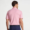 Peter Millar Cedar Performance Jersey Polo Shirt - Hula Pink