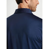 Peter Millar Solid Stretch Jersey Sean Self Collar Polo Shirt - Navy*